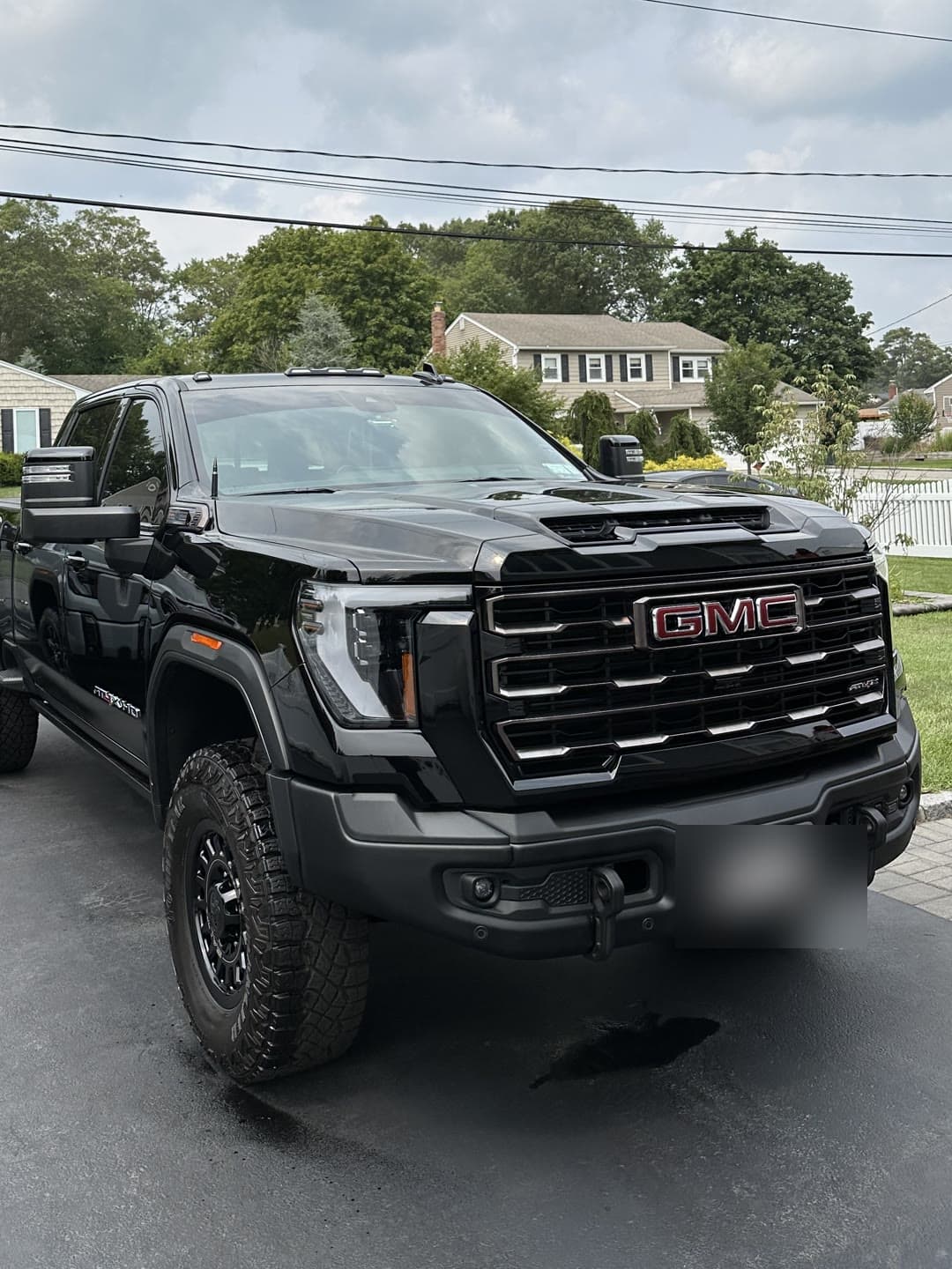 GMC Sierra AT4X (onyx black) — ceramic coated